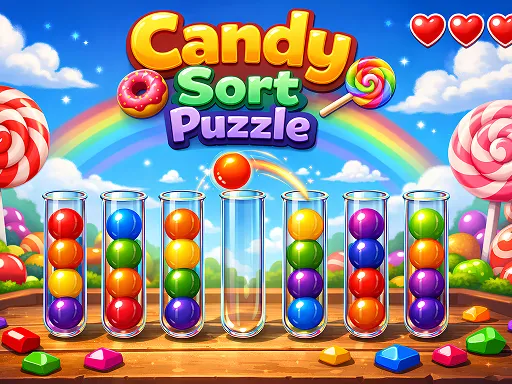 Candy Merge Sort